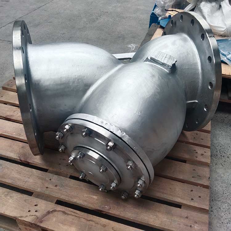 華豫供應(yīng)管道除雜質(zhì)GL41W-16P DN350 Y型過濾器